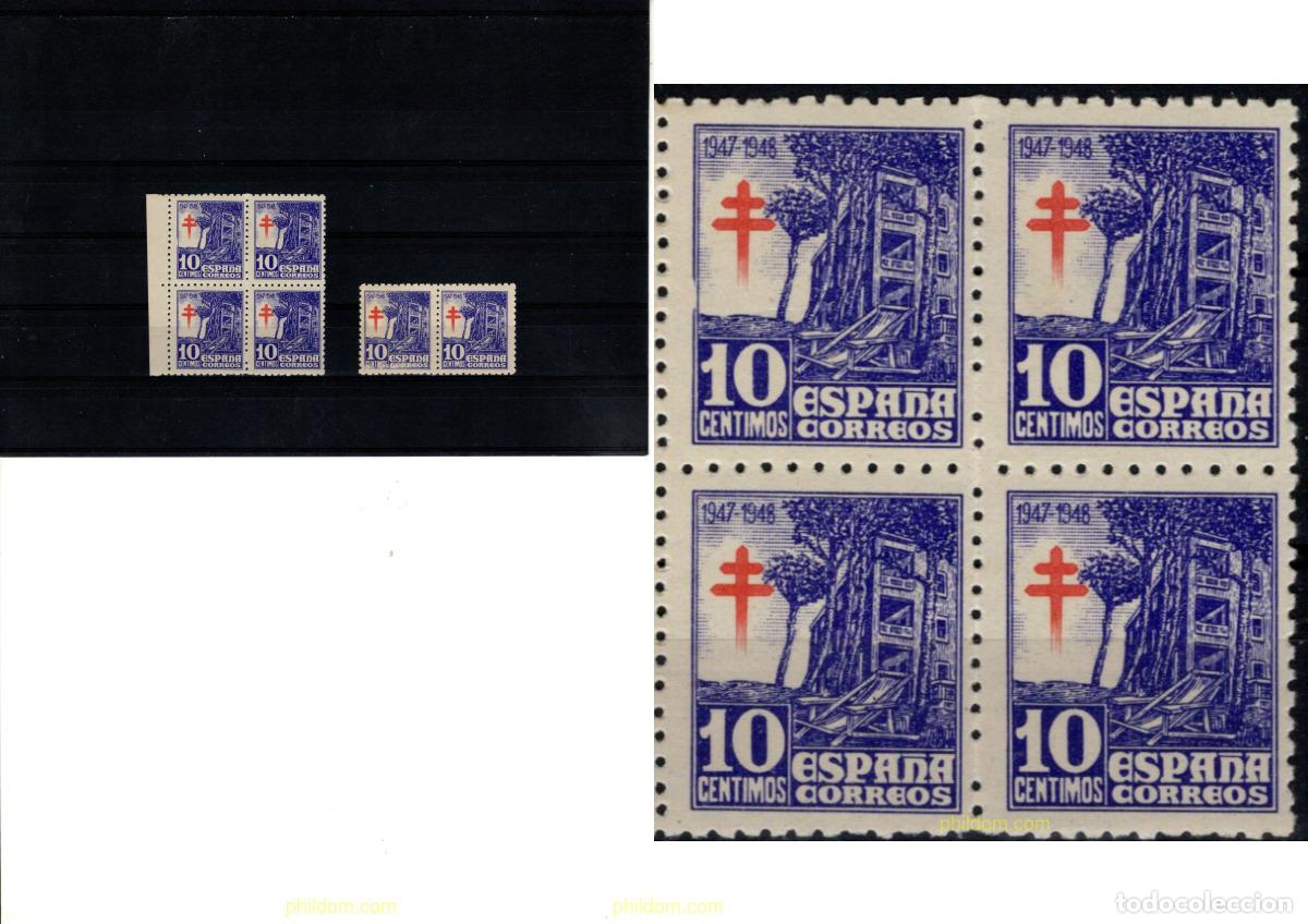 Sellos: 788386 MNH ESPA&Ntilde;A 1947 ANTITUBERCULOSIS