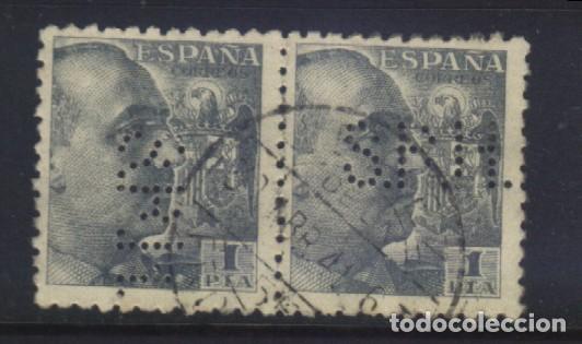 Sellos: Q-11951- ESPA&Ntilde;A 1940. GENERAL FRANCO. PERFORADOS.