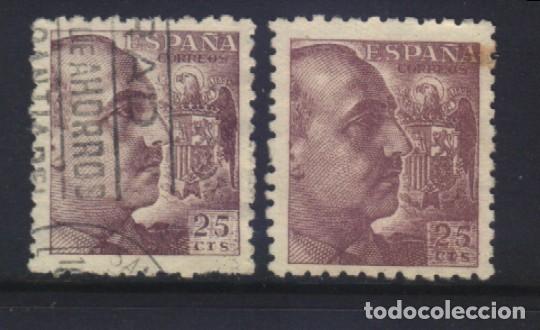 Sellos: Q-11953- ESPA&Ntilde;A 1940. GENERAL FRANCO. TONOS...
