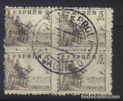 Sellos: Q-11954- ESPA&Ntilde;A 1937. CID. MATASELLOS FERROL DEL CAUDILLO (CORU&Ntilde;A).