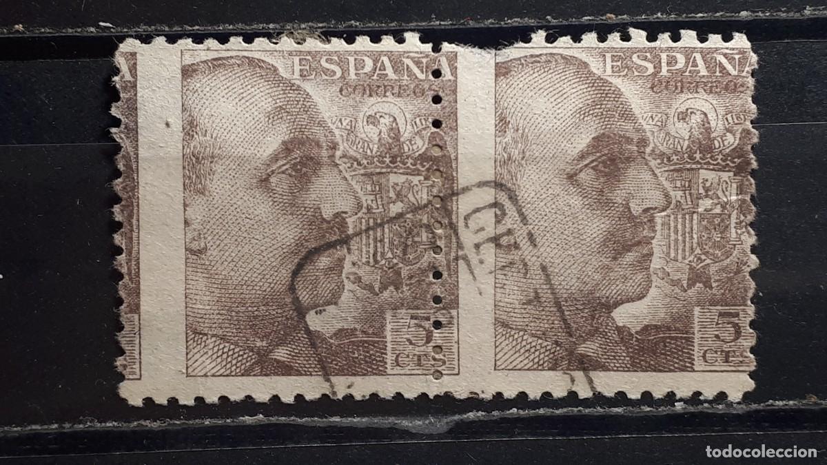 Sellos: ESPA&Ntilde;A . A&ntilde;o 1940-5. Edifil 919. VARIEDAD.