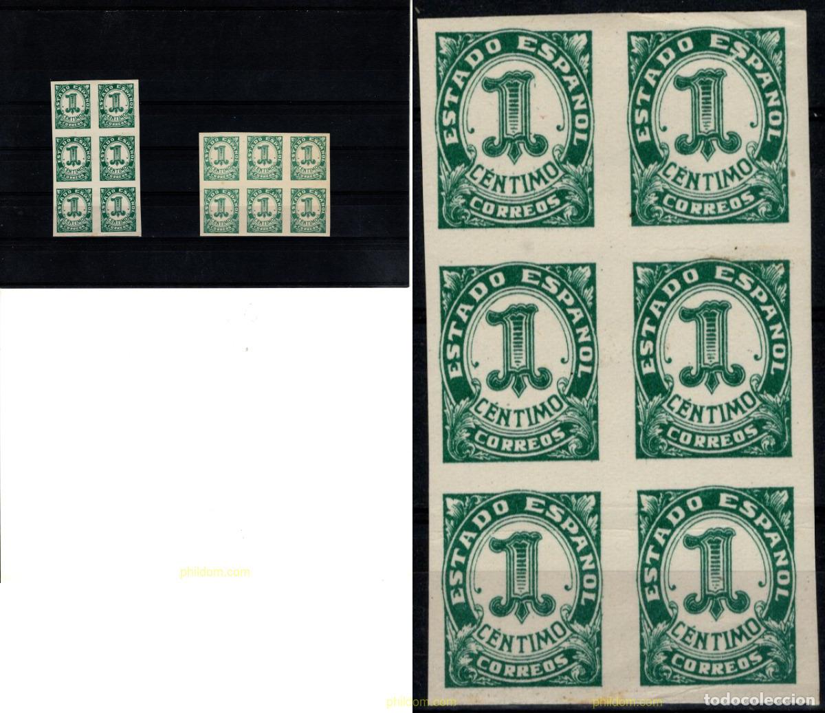 Sellos: 788452 MNH ESPA&Ntilde;A 1940 CIFRAS Y CID
