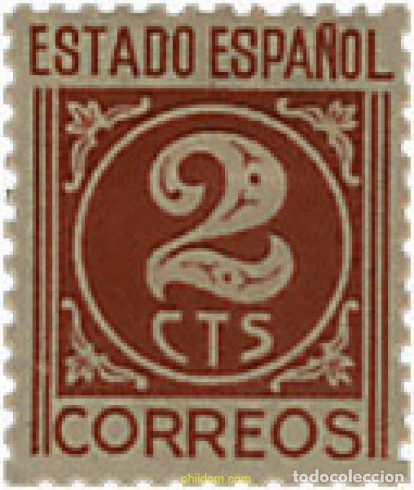 Sellos: 788453 MNH ESPA&Ntilde;A 1940 CIFRAS Y CID