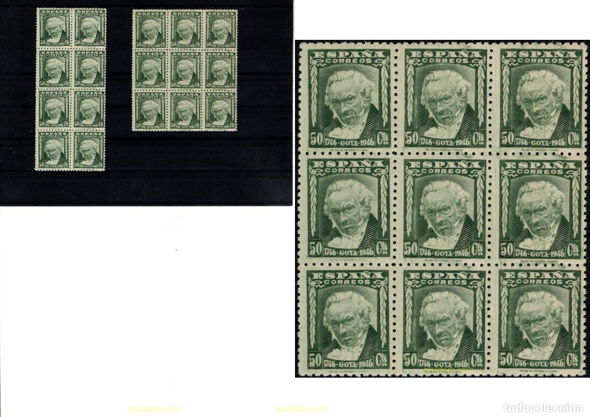 Sellos: 788456 MNH ESPA&Ntilde;A 1946 2 CENTENARIO DEL NACIMINETO DE GOYA