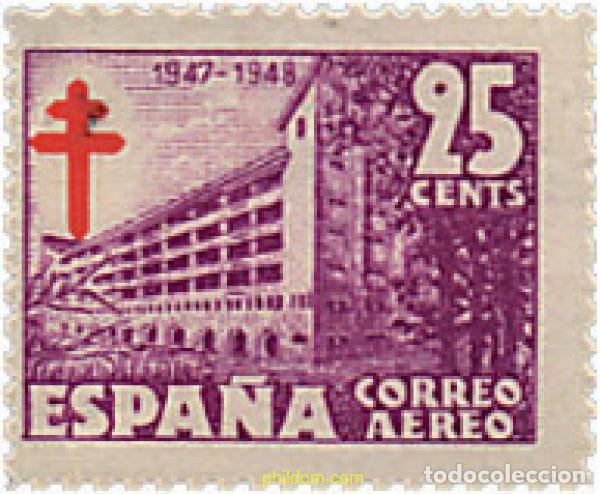 Sellos: 252098 MNH ESPA&Ntilde;A 1947 ANTITUBERCULOSIS