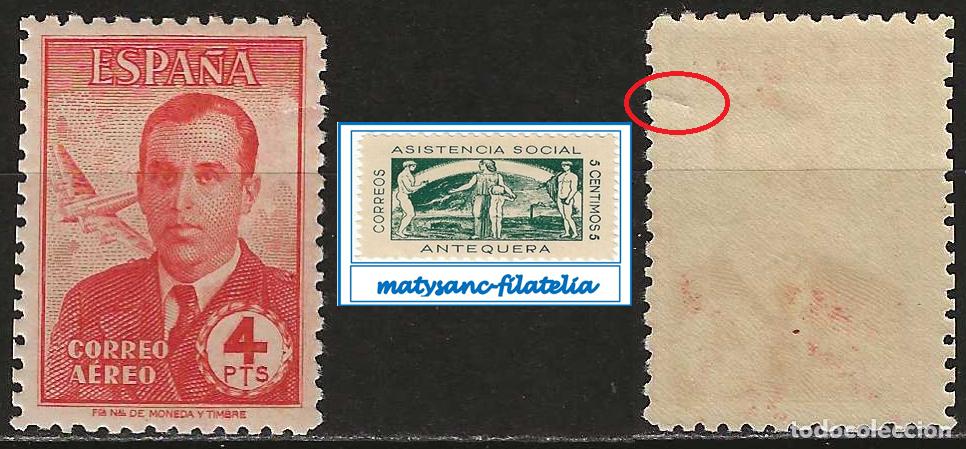 Sellos: ESPA&Ntilde;A 1945. EDIFIL 991. VALOR DE 4 P &rdquo;CARLOS HAYA&rdquo;. NUEVO. VER DESCRIPCI&Oacute;N.