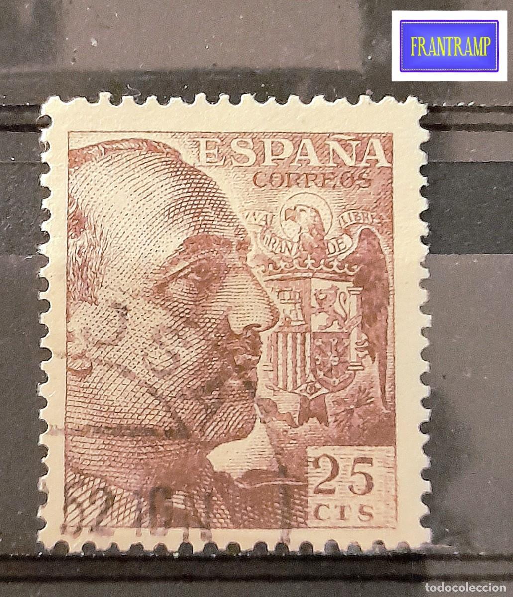 Timbres: Edifil 1048A (&ordm;) [Cid y General Franco]