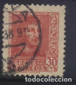 Sellos: Q-12009- ESPA&Ntilde;A 1938. FERNANDO EL CAT&Oacute;LICO.