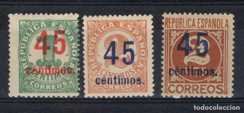 Sellos: PC731 Sellos Espa&ntilde;a A&ntilde;o 1938 Edifil 742/744** sellos originales en NUEVO SERIE COMPLETA v.c. 40 &euro;