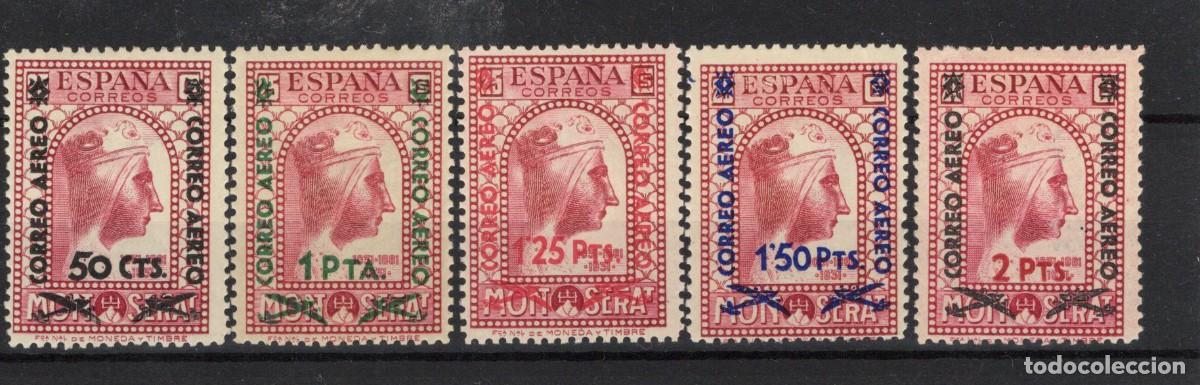 Sellos: PC740 Sellos Espa&ntilde;a A&ntilde;o 1938 Edifil 782/786* sellos originales en NUEVO v.c. 120 &euro;