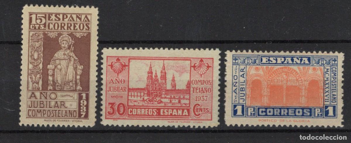 Sellos: PC744 Sellos Espa&ntilde;a A&ntilde;o 1937 Edifil 833/835** sellos originales en NUEVO v.c. 108 &euro;