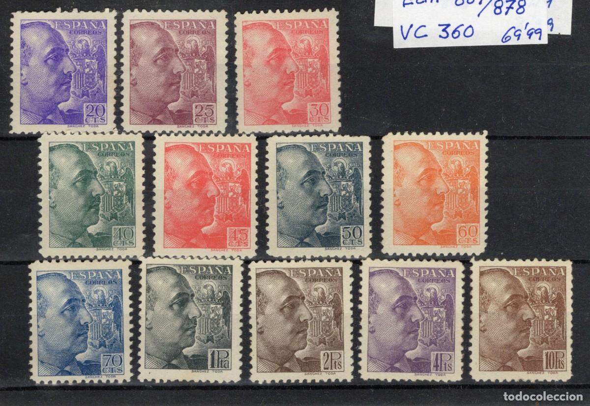 Sellos: PC751 Sellos Espa&ntilde;a A&ntilde;o 1939 Edifil 867/878** sellos originales en NUEVO v.c. 360 &euro;