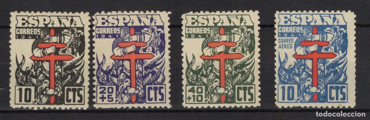 Sellos: PC758 Sellos Espa&ntilde;a A&ntilde;o 1941 Edifil 948/951* sellos originales en NUEVO SERIE COMPLETA v.c. 3.35 &euro;