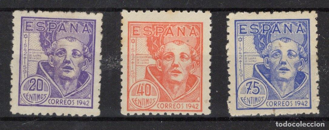 Sellos: PC759 Sellos Espa&ntilde;a A&ntilde;o 1942 Edifil 954/956* sellos originales en NUEVO SERIE COMPLETA v.c. 7 &euro;
