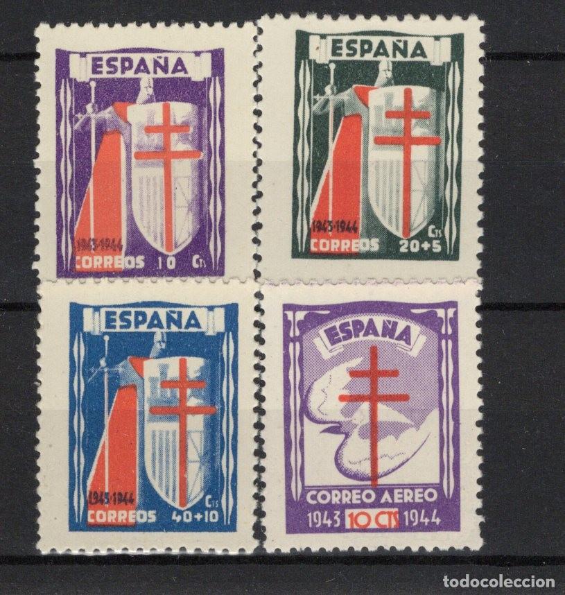 Sellos: PC762 Sellos Espa&ntilde;a A&ntilde;o 1943 Edifil 970/973** sellos originales en NUEVO v.c. 25 &euro;