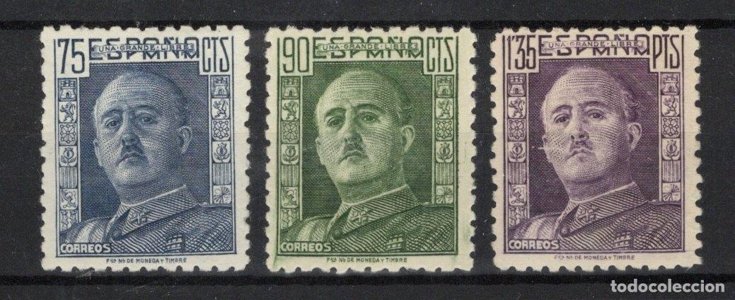 Sellos: PC769 Sellos Espa&ntilde;a A&ntilde;o 1946/47 Edifil 999/1001** sellos originales en NUEVO v.c. 20.75 &euro;