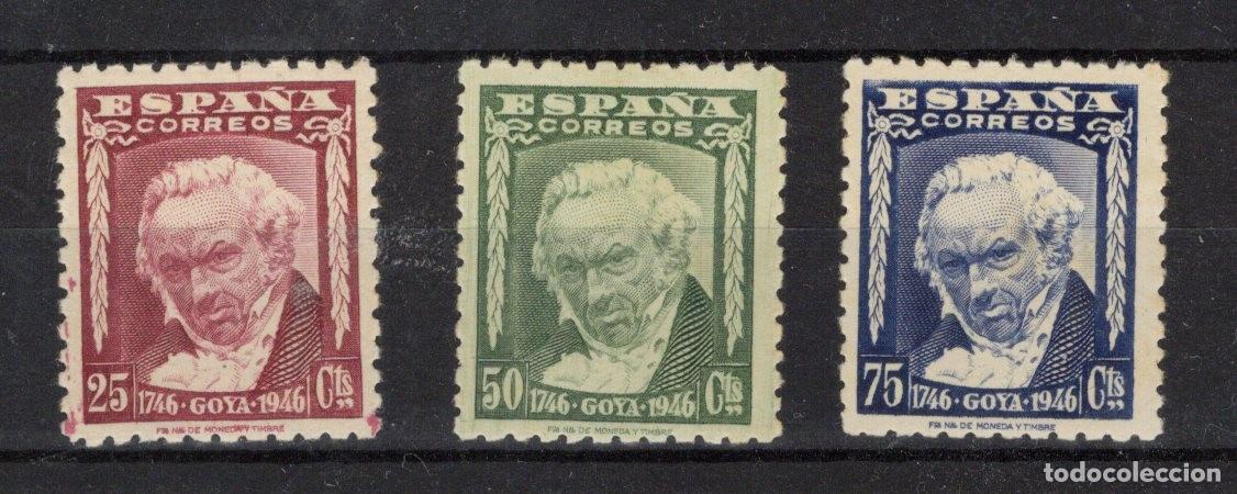 Sellos: PC771 Sellos Espa&ntilde;a A&ntilde;o 1946 Edifil 1005/1007* sellos originales en NUEVO v.c. 1.70 &euro;