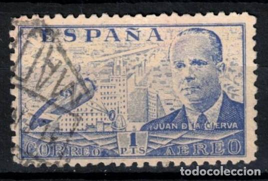 Sellos: EDIFIL 944 - A&Ntilde;O 1947 - JUAN DE LA CIERVA