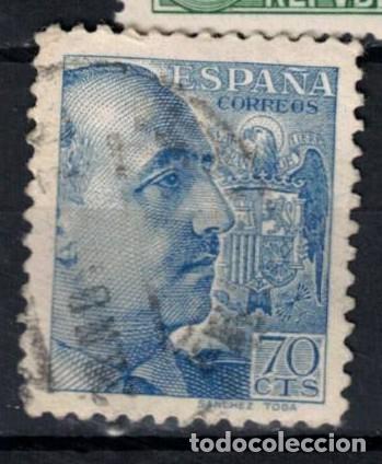 Sellos: EDIFIL 874 - A&Ntilde;O 1939 - GENERAL FRANCO