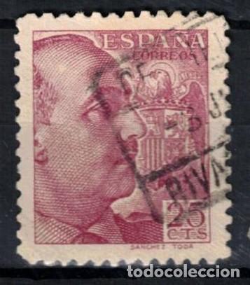 Sellos: EDIFIL 868 - A&Ntilde;O 1939 - GENERAL FRANCO