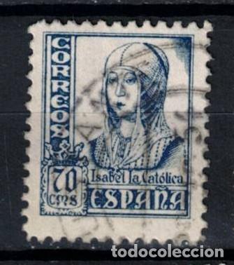 Sellos: EDIFIL 827 - A&Ntilde;O 1937-40 - CIFRAS, CID E ISABEL