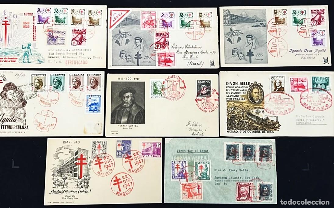 Sellos: Ocho Cartas, Mat. Especiales