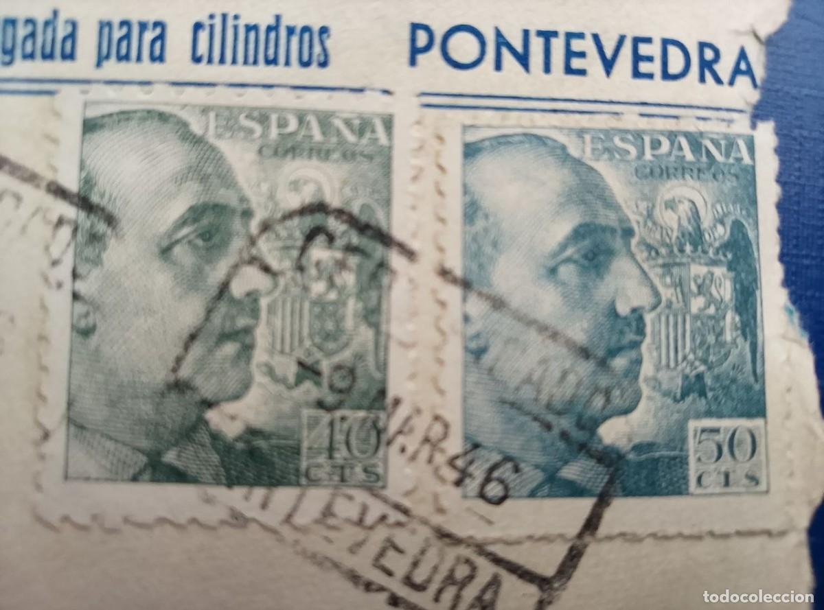 Sellos: sello franco 50 centimos 1946