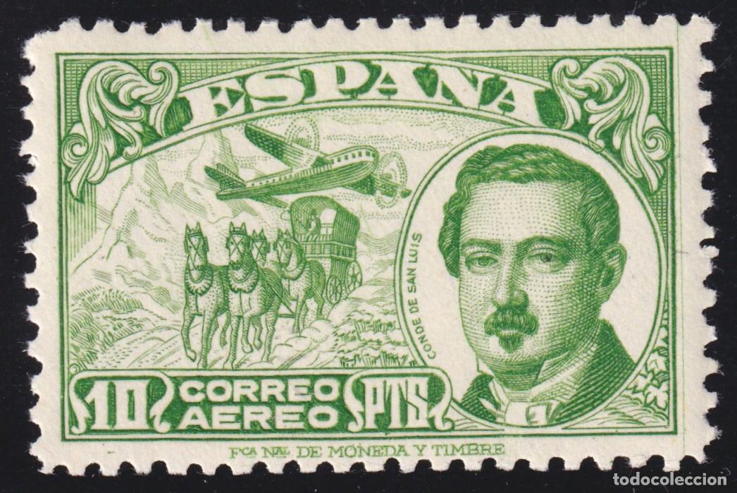 Sellos: ESPA&Ntilde;A - CONDE DE SAN LUIS ** 990 - A&Ntilde;O 1945 - LUJO - MNH