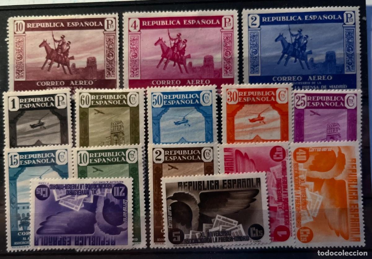Sellos: 1930 Asociaci&oacute;n de la prensa MN* centrados,color,goma,nuevos