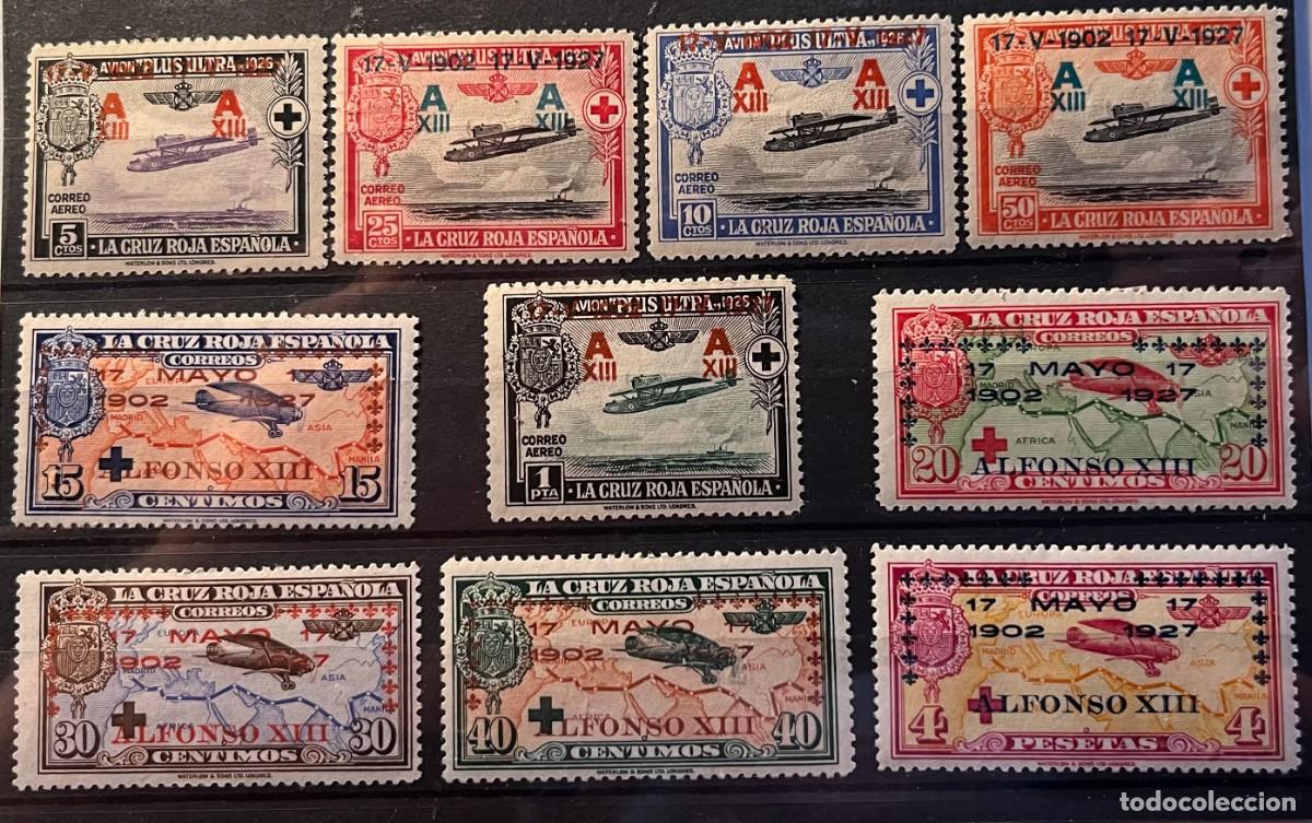 Sellos: 1927 cruz roja,.MNH* centrada,goma.color,lujo,nuevos