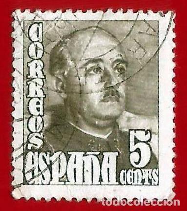 Sellos: Espa&ntilde;a. Spain. 1948. Edifil # 1020. General Francisco Franco