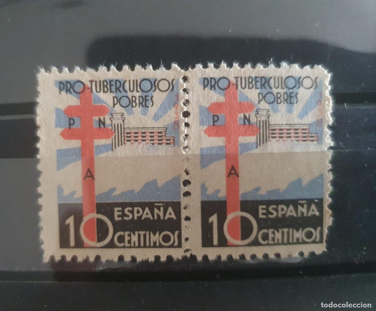 Sellos: PAREJA EDIFIL 866 * PRO TUBERCULOSOS ESPA&Ntilde;A 1938