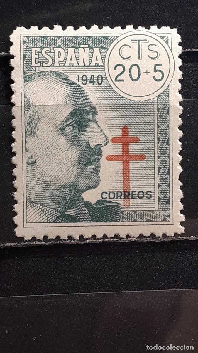 Sellos: ESPA&Ntilde;A. A&Ntilde;O 1940. * EDIFIL 937