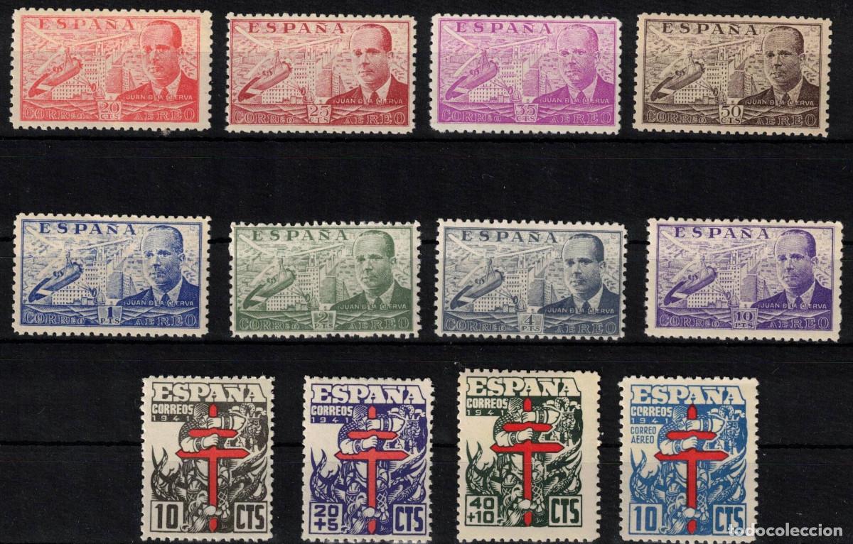Sellos: ESPA&Ntilde;A - A&Ntilde;O 1941 COMPLETO - LUJO - MNH