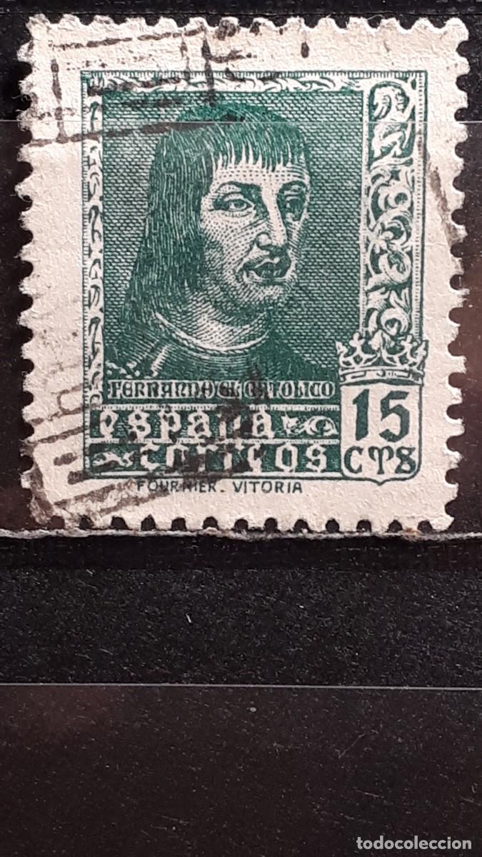 Sellos: ESPA&Ntilde;A. A&Ntilde;O 1938. &deg;. EDIFIL 841