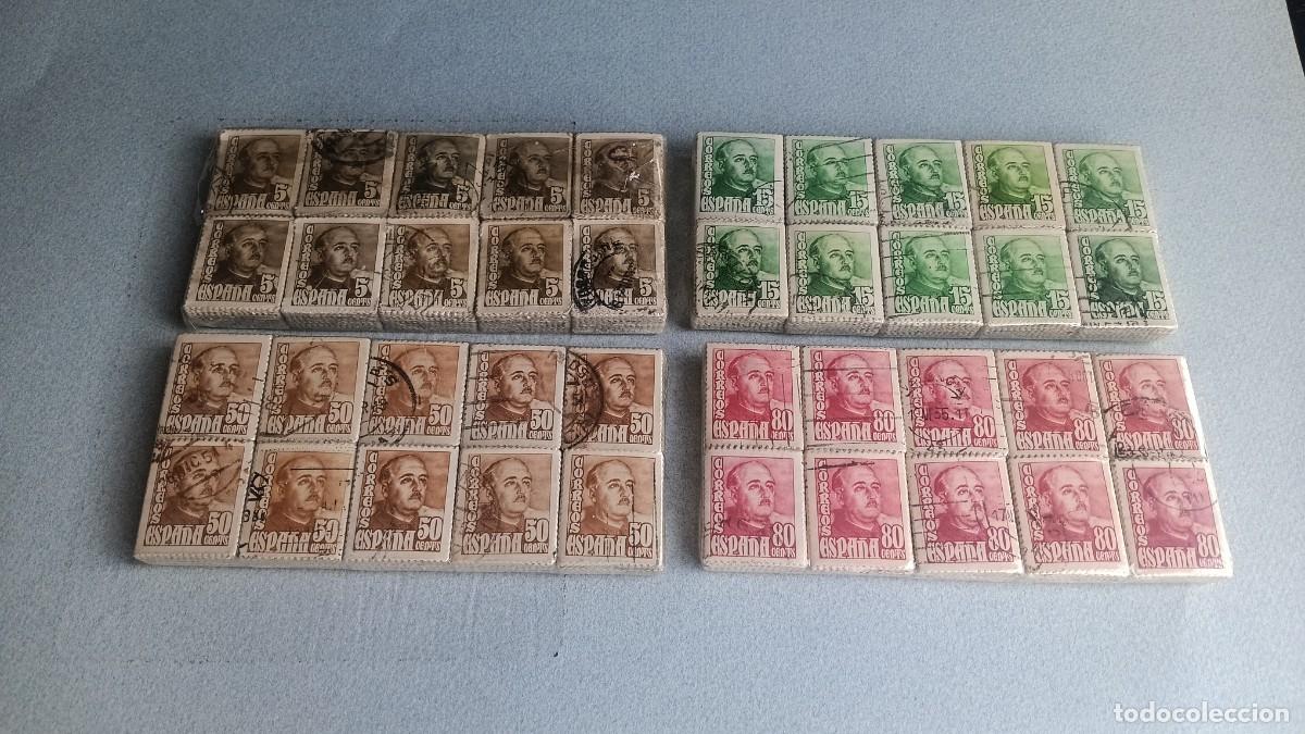 Sellos: Espa&ntilde;a.1949-54. FRANCO 1.000 SERIES Matasello. Edifil. 1020-1023