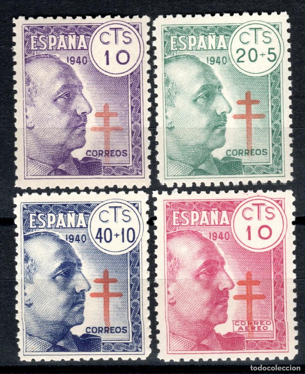 Sellos: EDIFIL 936-939 PRO TUBERCULOSOS 1940 (SERIE COMPLETA).VALOR CAT&Aacute;LOGO: 11 &euro;. MNH **