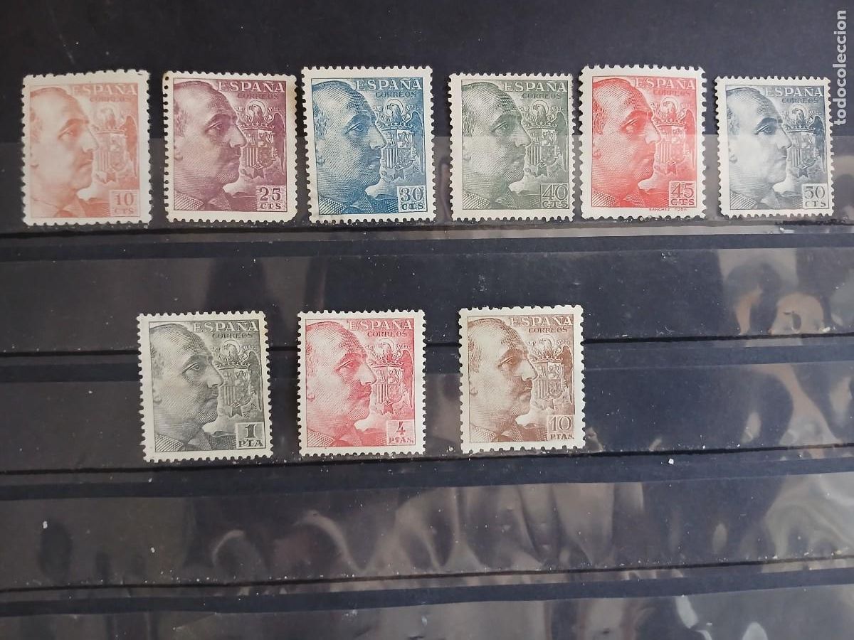 Sellos: A&Ntilde;O 1949-1953 CID GENERAL FRANCO VALOR CATALOGO 30,75 EUROS