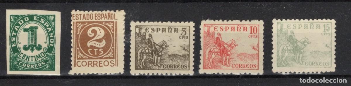 Sellos: PC817 Sellos Espa&ntilde;a a&ntilde;o 1940 EDIFIL 914/918* sellos originales en NUEVO v.c. 2.95 &euro;