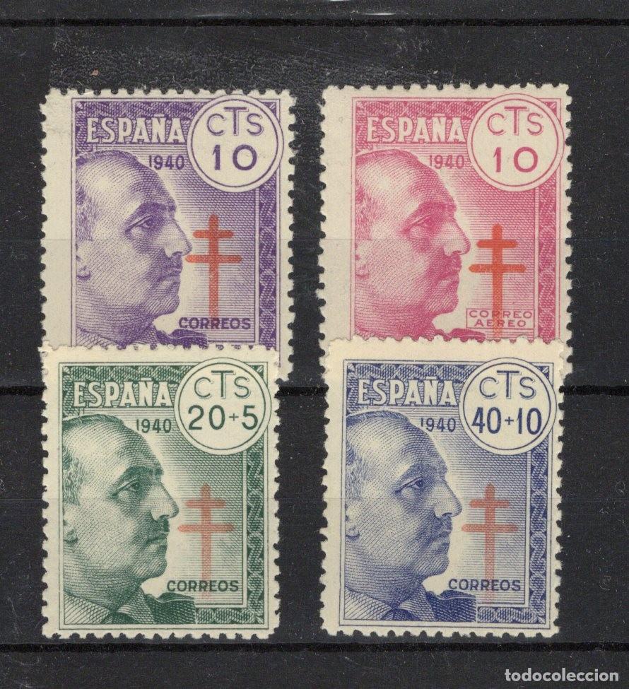 Sellos: PC818 Sellos Espa&ntilde;a a&ntilde;o 1940 EDIFIL 936/939** sellos originales en NUEVO v.c. 10.75 &euro;