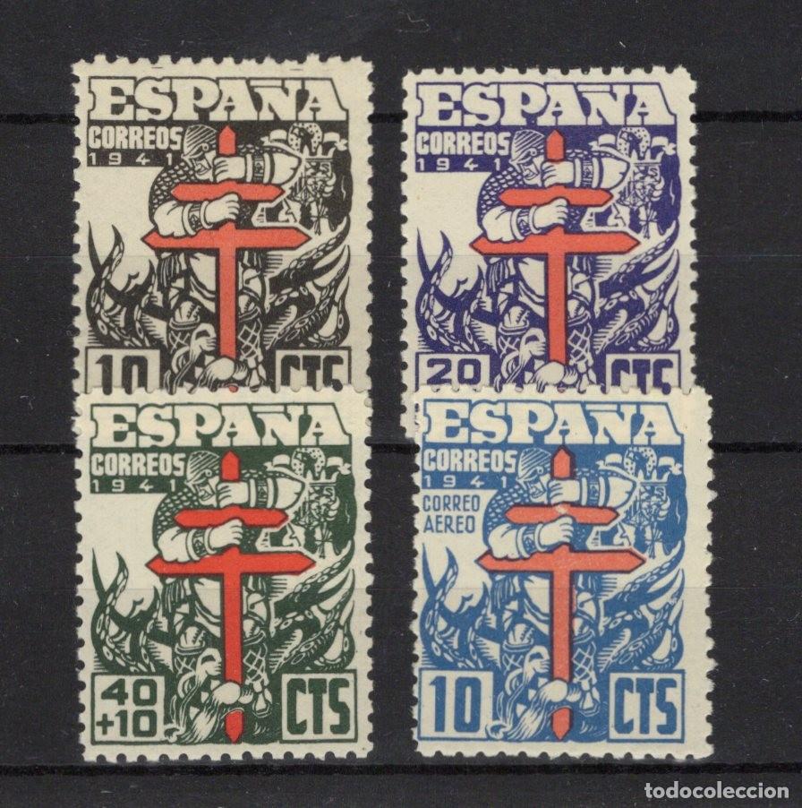 Sellos: PC820 Sellos Espa&ntilde;a a&ntilde;o 1941 EDIFIL 948/951* sellos originales en NUEVO SERIE COMPLETA v.c. 3 &euro;