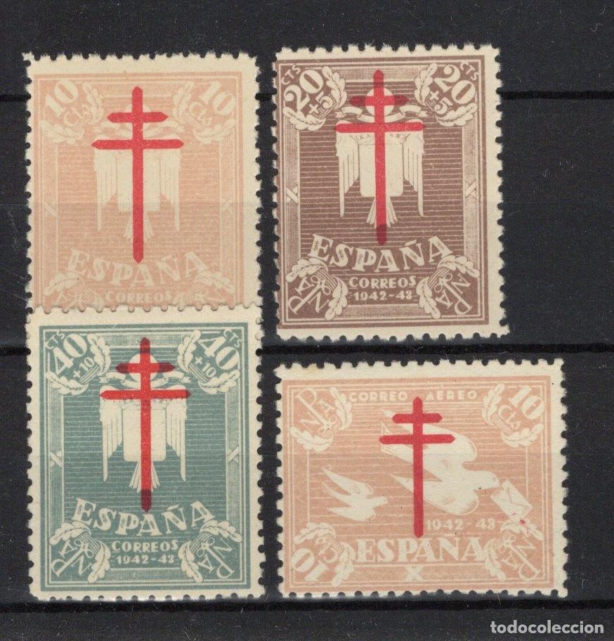Sellos: PC822 Sellos Espa&ntilde;a a&ntilde;o 1942 EDIFIL 957/960** sellos originales en NUEVO v.c. 14 &euro;
