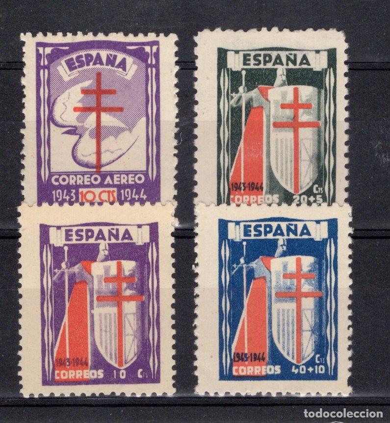 Sellos: PC823 Sellos Espa&ntilde;a a&ntilde;o 1943 EDIFIL 970/973** sellos originales en NUEVO v.c. 25 &euro;