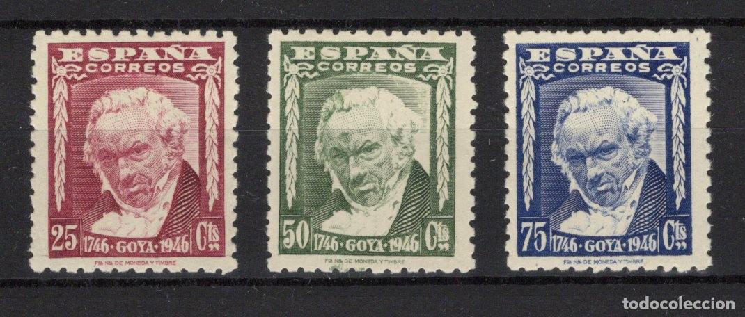 Sellos: PC830 Sellos Espa&ntilde;a a&ntilde;o 1946 EDIFIL 1005/1007** sellos originales en NUEVO v.c. 2.45 &euro;