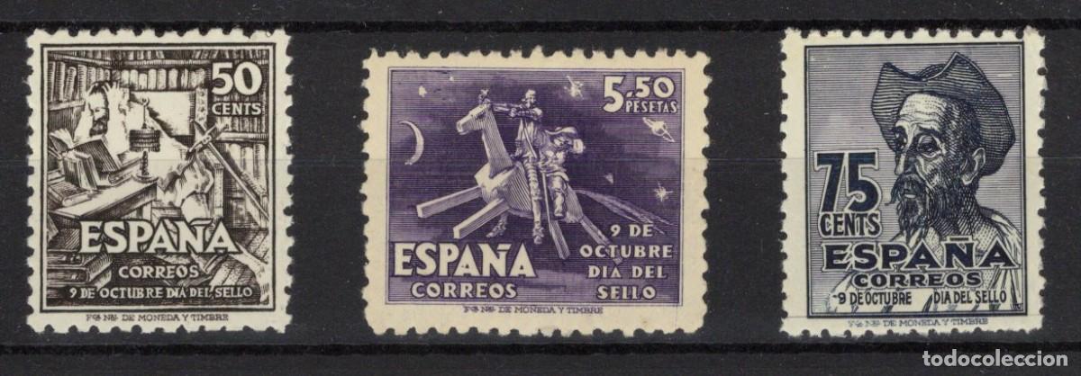 Sellos: PC834 Sellos Espa&ntilde;a a&ntilde;o 1947 EDIFIL 1012/1014** sellos originales en NUEVO v.c. 15.25 &euro;