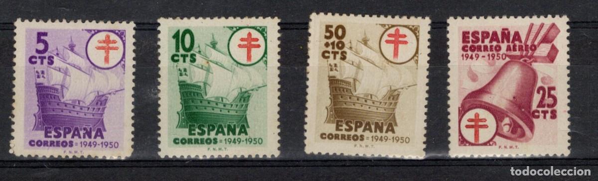 Sellos: PC841 Sellos Espa&ntilde;a a&ntilde;o 1949 EDIFIL 1066/1069* sellos originales en NUEVO v.c. 1.65 &euro;