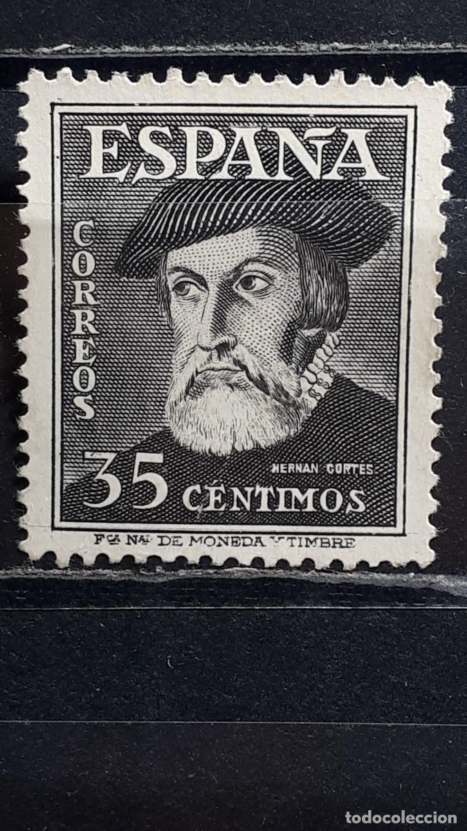 Sellos: ESPA&Ntilde;A . A&ntilde;o 1948 (*). EDIFIL 1035
