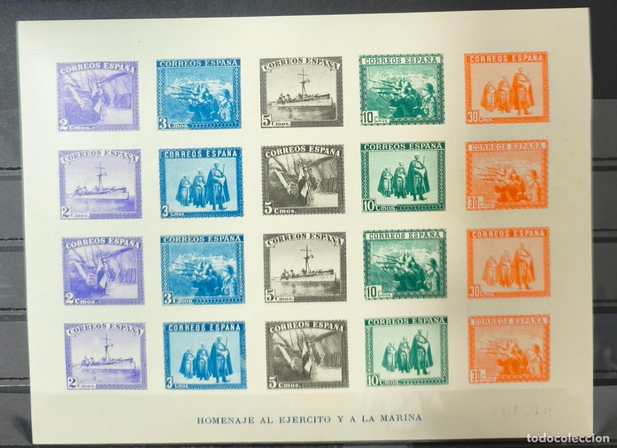 Sellos: ESPA&Ntilde;A. EDIFIL 850 *. HB SIN DENTAR EJERCITO Y MARINA. CAT&Aacute;LOGO 210 &euro;