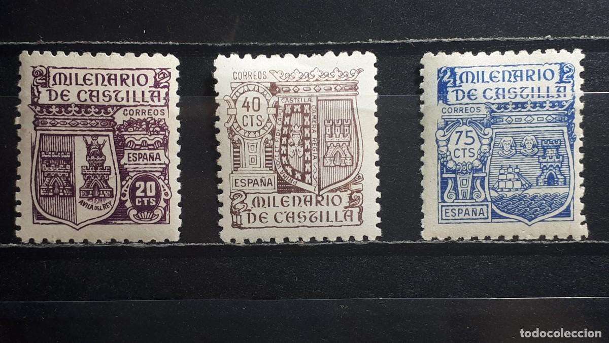 Sellos: ESPA&Ntilde;A. A&Ntilde;O 1944. *. EDIFIL 3 serie. 980/2