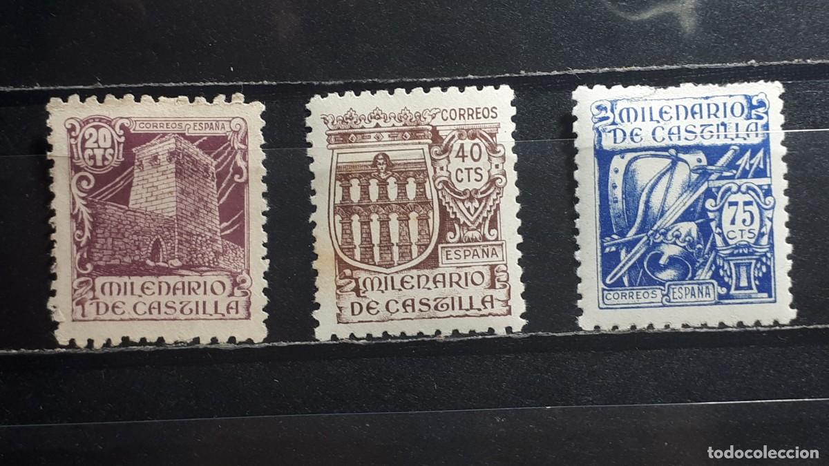 Sellos: ESPA&Ntilde;A. A&Ntilde;O 1944. *. EDIFIL 2 serie. 977/9